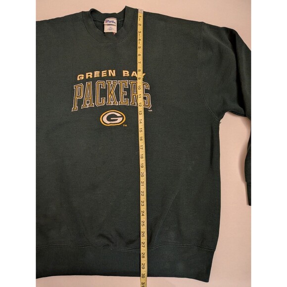 Vtg Pro Player Green Bay Packers Football Sweatshirt XL Sportswear 90s Capsule - Picture 3 of 9